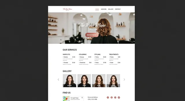 Style Studio Chatswood - Ad Landing Page Preview